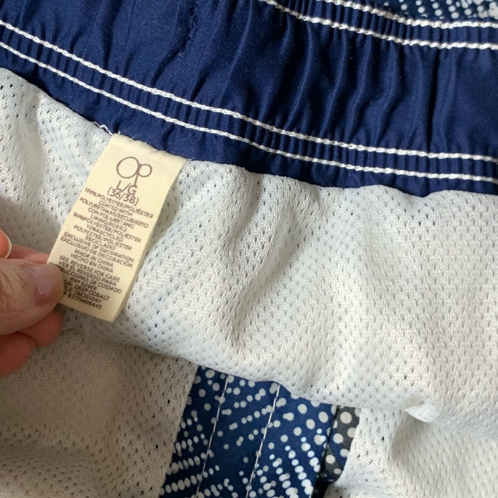Ocean Pacific OP Sz L Swim board surf shorts - Picture 4 of 11